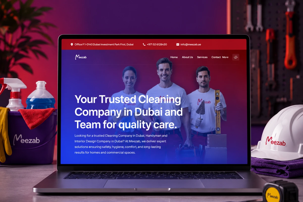 Cleanup Dubai cleaning services project presentation