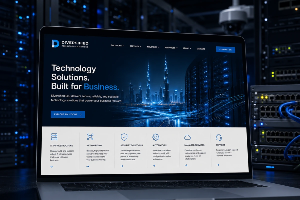 Diversified LLC enterprise technology project presentation