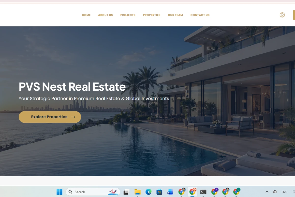 PVS Nest real estate website