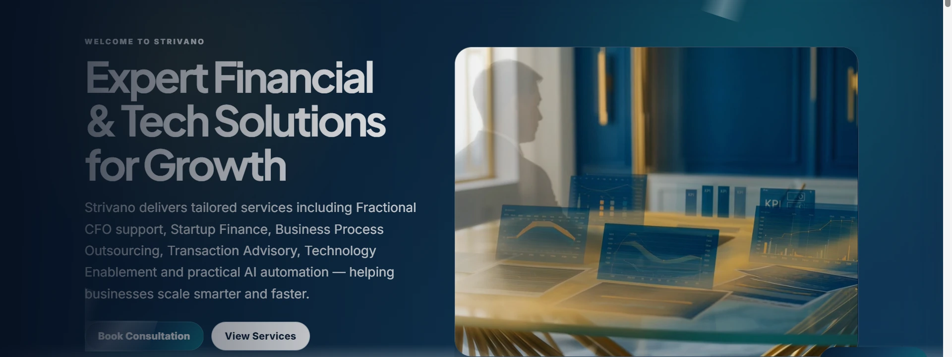 Strivano finance and technology case study